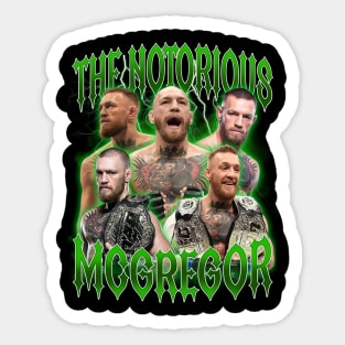 VINTAGE CONOR RETRO MCGREGOR BOOTLEG Sticker